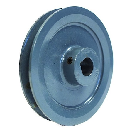 Finished Bore 1 Groove V-Belt Pulley 4.95 Inch OD